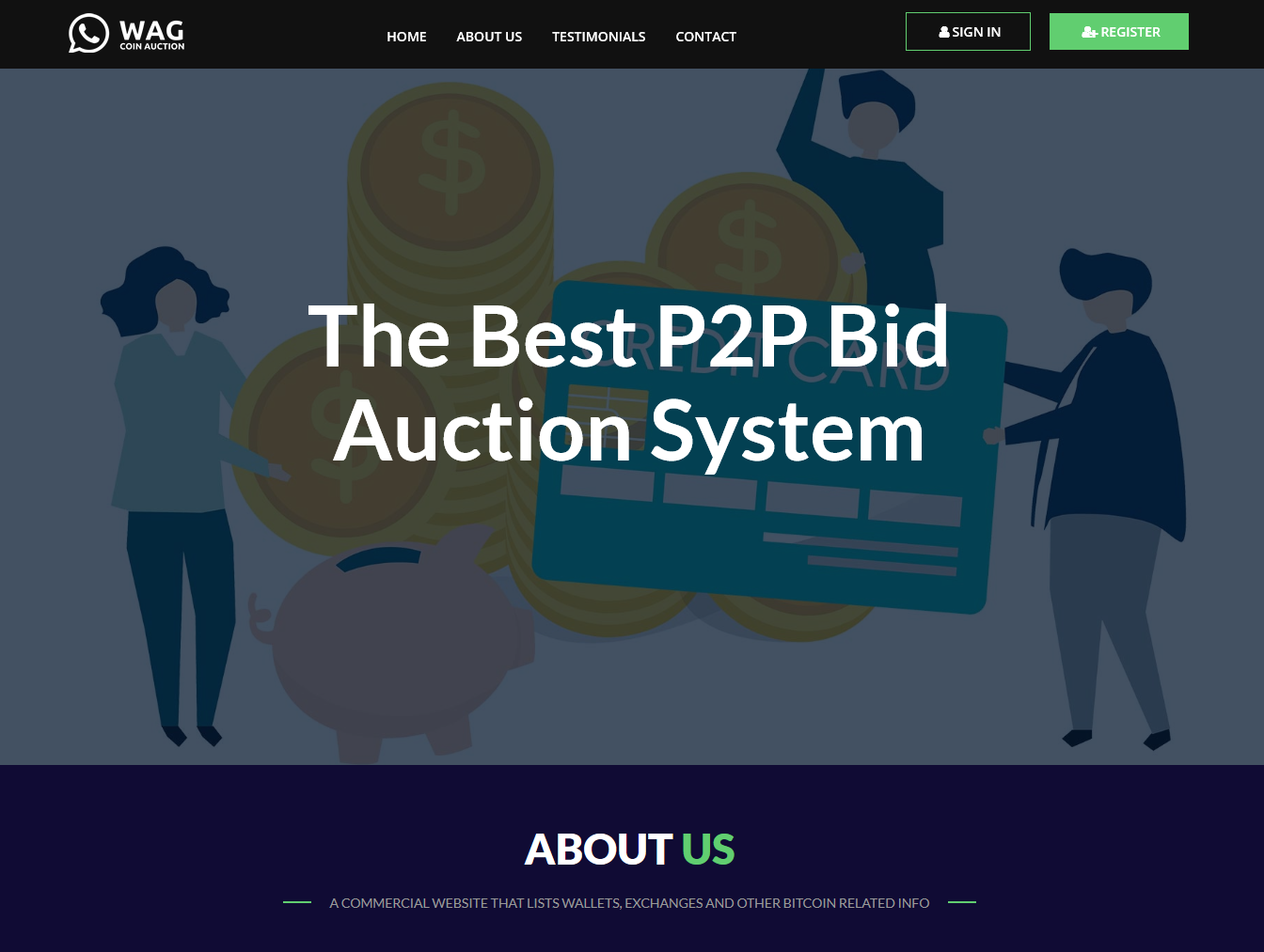 WagAuction- A Peer To Peer Bid Auction System